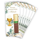 Благодарность гостям МЕРСИ за Причастие 6 шт - персонализированные