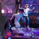 ТАНЦОВАЛЬНЫЙ КОВРИК ЭЛЕКТРОННЫЙ LED МУЗЫКА ДЛЯ ДЕТЕЙ