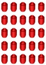 LEGO 3062B Кирпич круглый 1х1 Красный 25шт. Новый
