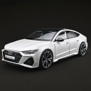 Модель автомобіля Audi RS7 в масштабі 1:18 з пультом керування, оригінальна упаковка (Box Oem), світлодіоди, звук