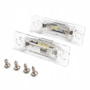 СВЕТОДИОДНАЯ ЛАМПА СВЕТОДИОДНАЯ ПОДСВЕТКА НОМЕРНОГО ЗНАКА ДЛЯ VW T5 GOLF SKODA KPL