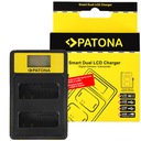 Ładowarka PATONA Smart Dual LCD USB Canon LP-E12