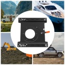 SUPPORT SIÈGES LATÉRAL CONDUCTEUR RV OBROT À 360° SIÈGE DE ROTATION FIXATION CARROSSERIE PLAQUE T5T6photo 14