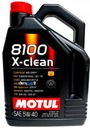 MOTUL 8100 X-CLEAN 5W40 5L+OLEJOVÝ FILTER OP575 Objem balenia 5 l