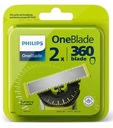 ЛЕЗВИЯ PHILIPS Oneblade 360 ​​ORIGINAL BLADE BLADE PRO SHAR HEAD