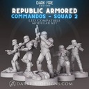 Republic Armored Commandos Squad 2 model pasuje do gry StarWars Legion