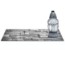 SZKLANA PODSTAWKA POD ZNICZE 60x30cm Cegły 35d