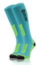 Компресійні гольфи Sesto Senso для бігунів унісекс бірюзові 43-47