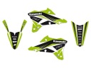НАБОР НАКЛЕЕК KAWASAKI KX 85 '19-'23, DREAM 4 ЗЕЛЕНЫЙ/CH