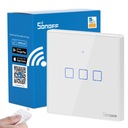 Сенсорный выключатель света Wi-Fi RF433Mhz 3CH SONOFF
