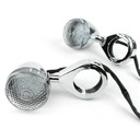 Светодиодные указатели поворота с зажимом E11, белая хромированная крышка