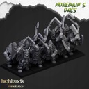 Orc Warriors with hand weapons x20 CMD - Minifaktura