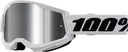 Gogle 100% Strata 2 White mirror