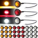 30X LUCES FAROS OBRYSOWE LUZ DE POSICIÓN DE CERCO 6 DIODO LUMINOSO LED 12V 24V 