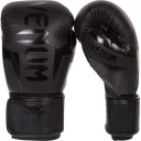 Боксерские перчатки Venum Elite Black/Black, 12 унций