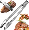 МЕТАЛЛИЧЕСКИЕ КУХОННЫЕ ЩИПЦЫ ДЛЯ ПРИГОТОВЛЕНИЯ МЯСНОГО САЛАТА НА ГРИЛЬ