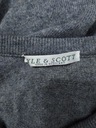 LYLE&SCOTT sveter v-neck 100% vlna M Dominujúca farba sivá