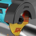 МИНИ-УГЛОВАЯ ШЛИФОВАЛЬНАЯ МАШИНА ЭЛЕКТРИЧЕСКАЯ 78 ММ 12V 18500 ОБ МИН С АККУМУЛЯТОРАМИ 2X 1500 MAH