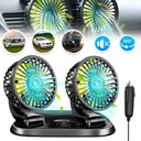 АВТОМОБИЛЬНЫЙ ВЕНТИЛЯТОР ДВОЙНОЙ ВЕНТИЛЯТОР НИЗКИЙ ШУМ, ВРАЩАЮЩИЙСЯ НА 360°