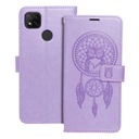 Кобура MEZZO Book для XIAOMI Redmi 9C / 9C NFC ловец снов фиолетовый