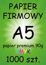 ПИСЬМЕННАЯ БУМАГА А5 офсетная ПРЕМИУМ 90г, высокое качество! - 1000 штук