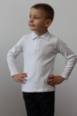 БЕЛАЯ БЛУЗКА С ВОРОТНИКОМ ДЛЯ МАЛЬЧИКОВ, РАЗМЕР. 98