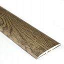 LISTWA PROGOWA DYLATACYJNA 30mm PVC DĄB 3P 1m