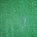 Бумага упаковочная зеленая 57смх2м 2м192