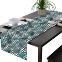 ЦВЕТНАЯ МАТОВАЯ ДОРОЖКА 40x130 СКАТЕРТЬ G18