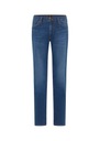 LEE DAREN rovné nohavice jeans straight ZIP FLY modrá W34 L32 Zapínanie zips