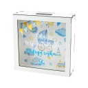 КОПИЛКА ДЛЯ МАЛЬЧИКА КРЕЩЕНИЕ ОДИН ГОДА, ОТКРЫТА НА ДЕНЬ РОЖДЕНИЯ В ПОДАРОК