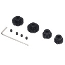 TAMIYA RC CAR 3.175MM ACIER KIT ROUES ZEBATYCH ZEBNIKA VERS TT01 TT02 TB02 TA05 18T-24Tphoto 10