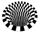 КРУГЛЫЙ КОВЕР ОПТИЧЕСКАЯ ИЛЛЮЗИЯ 3D ДЫРА 100х100
