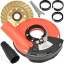 АЛМАЗНЫЙ ДИСК ДЛЯ ШЛИФОВАНИЯ БЕТОНА 125ММ ТУРБО + КРЫШКА