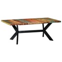 Stół jadalniany, 200x100x75 cm, lite drewno z od
