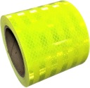 СВЕТООТРАЖАЮЩАЯ САМОКЛЕЙКАЯ ЛЕНТА ЖЕЛТАЯ ФЛУО 10 СМ