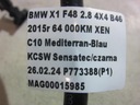 BMW X1 F48 B46 F39 F54 F60 CABLE VENTILACIÓN DE TANQUE 7640051 7640053 