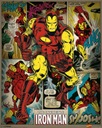 Marvel Comics - Железный Человек Ретро - постер 40x50 см
