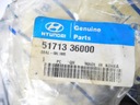 Tesnenie ložiska kolesa Hyundai Sonata OE 51713 36000 Strana krytu predná