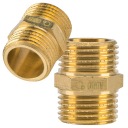 NYPEL MOSIĘŻNY ZŁĄCZKA MOSIĘŻNA RÓWNOPRZELOTOWY Ø 1/2'' CALA DN15 SOLIDNY