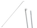 Стальные спицы 274 мм, серебряная оцинковка.