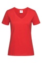 Dámske tričko STEDMAN ST 2700 veľ. L Scarlet Red