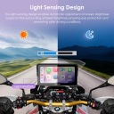 CARPURIDE W602BS ЭКРАН МОТОЦИКЛЕТНЫЙ CARPLAY BMW WONDER WHEEL TYPE-C 6 ДЮЙМЫ  фото 10