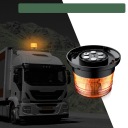 ФАРА ПРЕДУПРЕЖДАЮЩАЯ СЕТОДИОДНАЯ БАЛКА 12V/24V 40LED NA МАГНИТ  фото 10