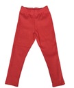 Legíny nohavice prúžky červené pre dievča od Chrisma veľkosť 128 Vek dieťaťa 7 rokov +
