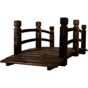 Drewniana kładka mostek ogrodowy 150 cm Kod producenta 30050043