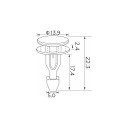 CLAMPS MONTAZOWE HONDA 10 PCS EINPARTS  photo 6