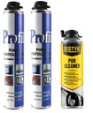 2x SOUDAL PROFIL ZIMOWA PIANKA PIANA PISTOLETOWA MONTAŻOWA + CZYŚCIK