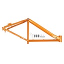 Рама горного велосипеда 26 дюймов 17 дюймов оранжевая