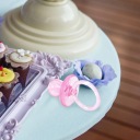 10 ШТ. МІНІ-ПУСТУШКИ, ПІДВІСКИ, ДЕКОР ДЛЯ СВЯТА BABY SHOWER